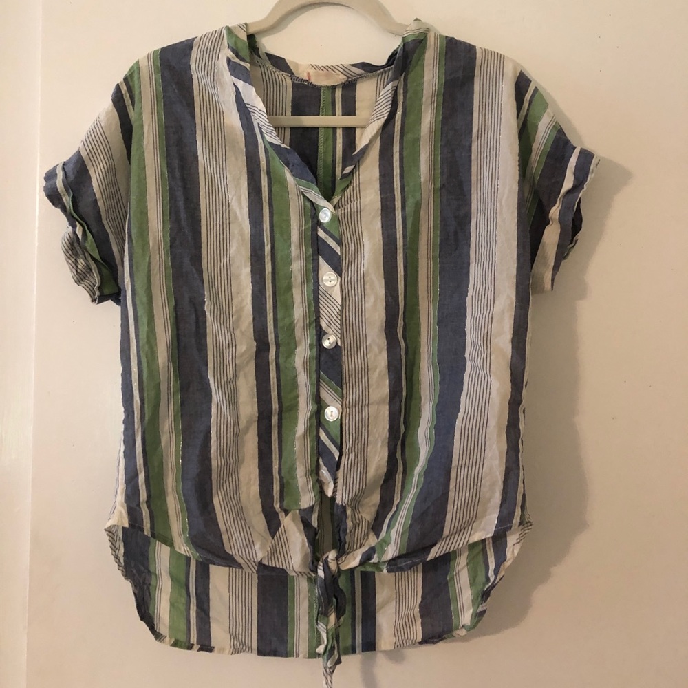 Cute, striped shirt!